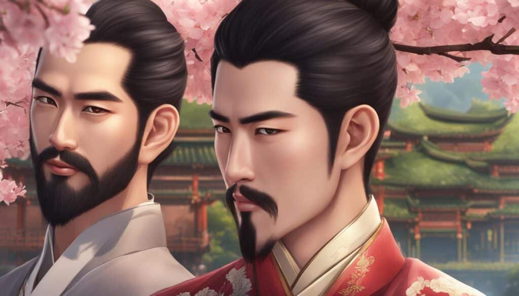 Asian beard shaping styles